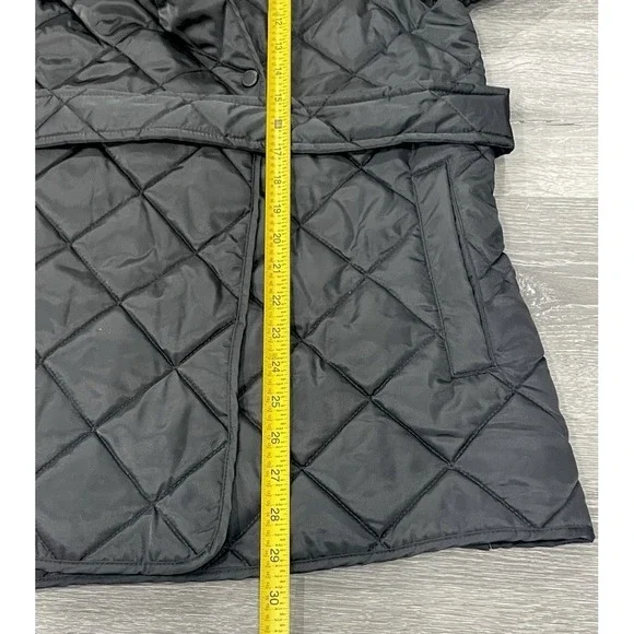 NWT Rebecca Minkoff Diamond Quilted Jacket Wrap Collar Women's M MSRP $268